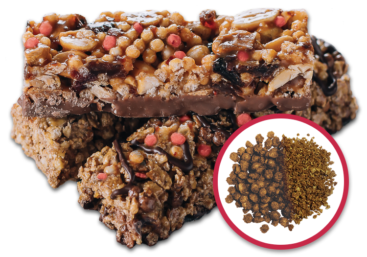 Sup-R-Grains Food Inclusions with Granola Bars